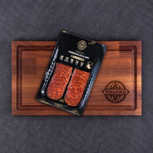 Węgierskie łagodne salami z jelenia w plasterkach 80 g – Tóalmási