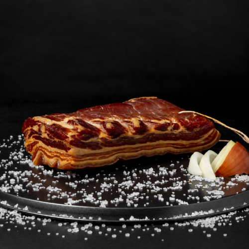 Węgierski boczek cesarski wędzony 1kg kawałek – Szilváshús Kolozsvári szalonna