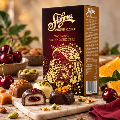 Węgierskie praliny marcepanowe Stühmer – zestaw 4 smaków 170g