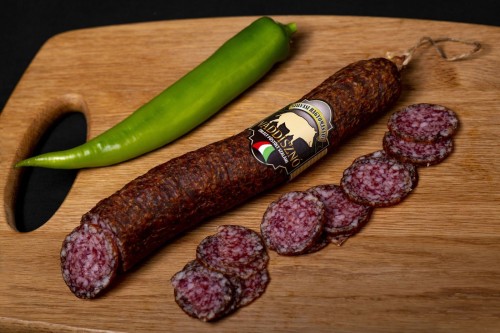 wegierskie salami z dzika bez papryki - szilvas