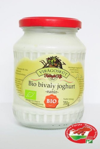 Bio jogurt z mleka bawolego - Bio bivaly natúr joghurt 350g