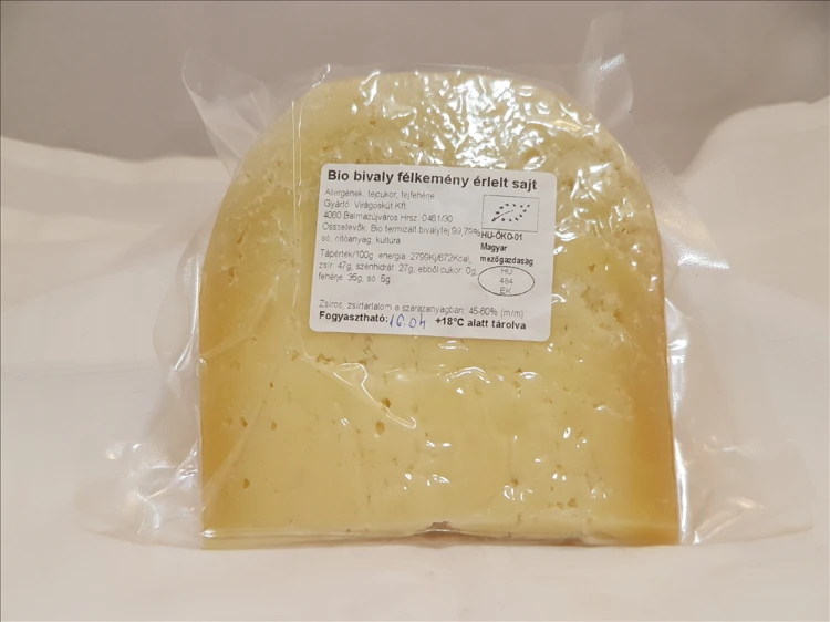 Bio ser dojrzewający z bawolego mleka - Bio bivaly érlelt sajt 300g