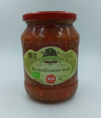 Bio leczo węgierskie bakłażanowe 650g - Bio padlizsanos lecsó