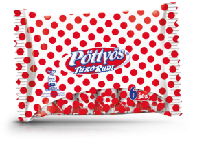 Pöttyös Túró Rudi natúr - batoniki turo rudi naturalne  7x30g