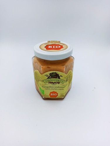 smalec z mangalicy lekko pikantny z przyprawami