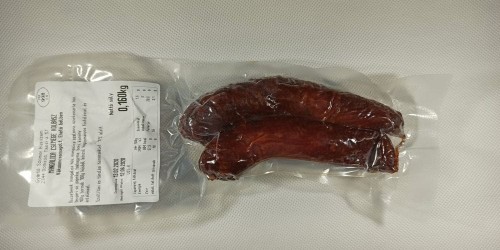 węgierska Kiełbasa łagodna z Mangalicy 190g - Mangalica csemege kolbász