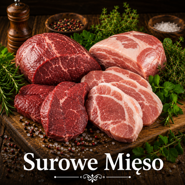 Surowe mięso
